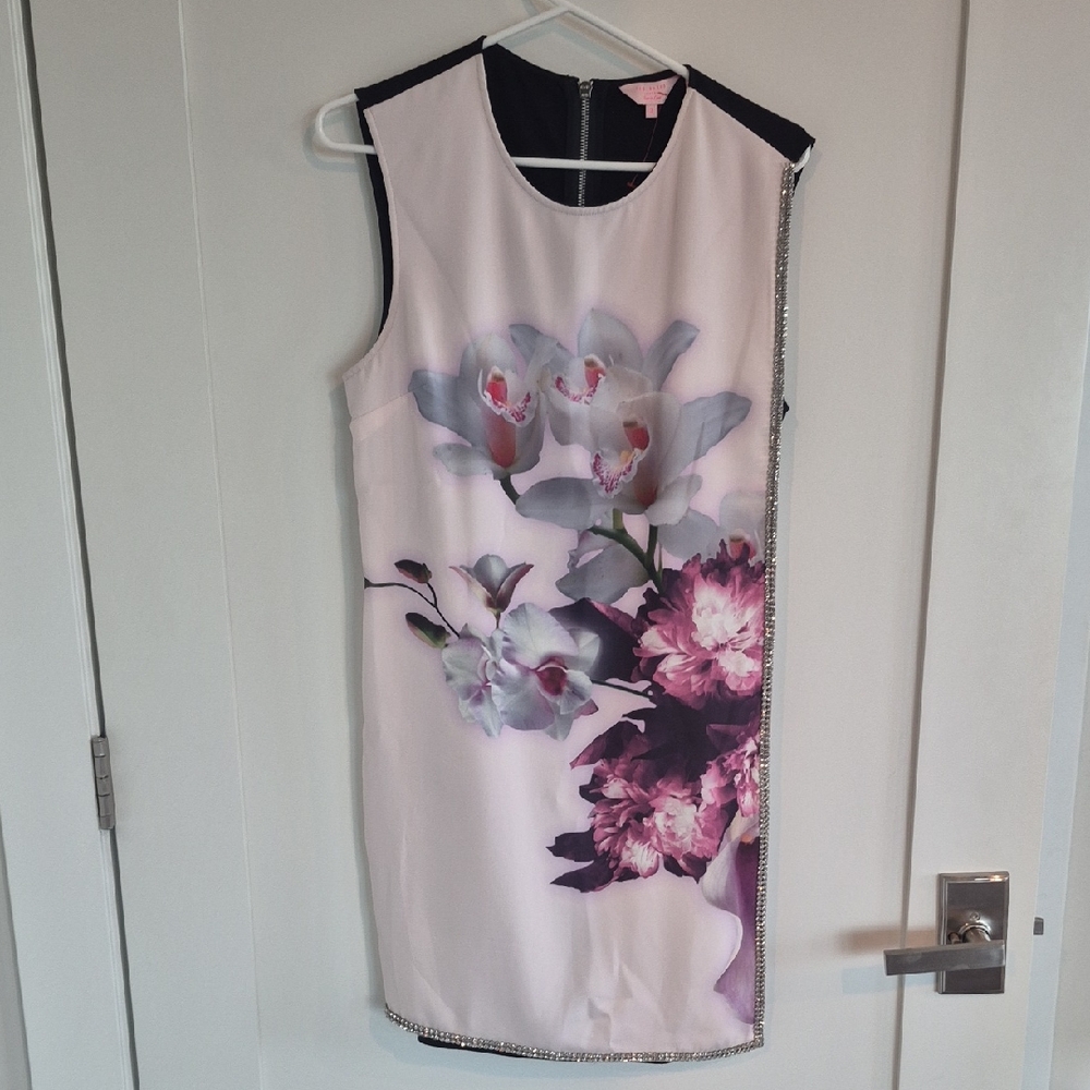 Ted Baker Pink Floral Mini Dress